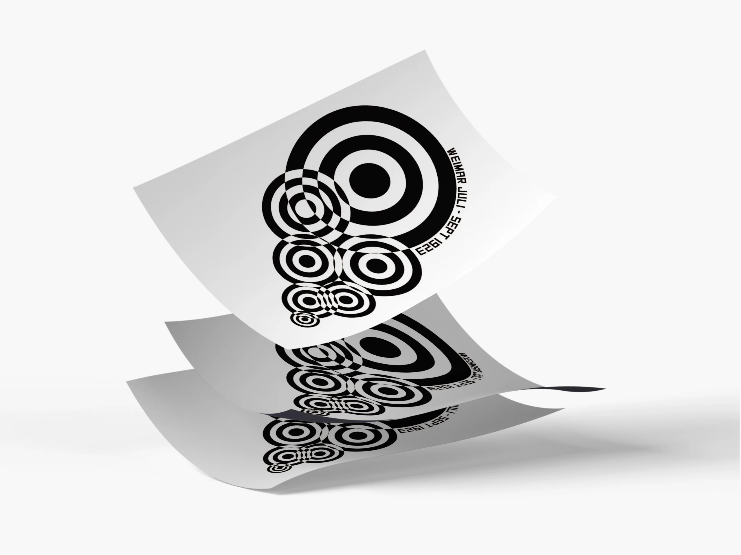 black& white تراکت سیاه و سفید - Image 1