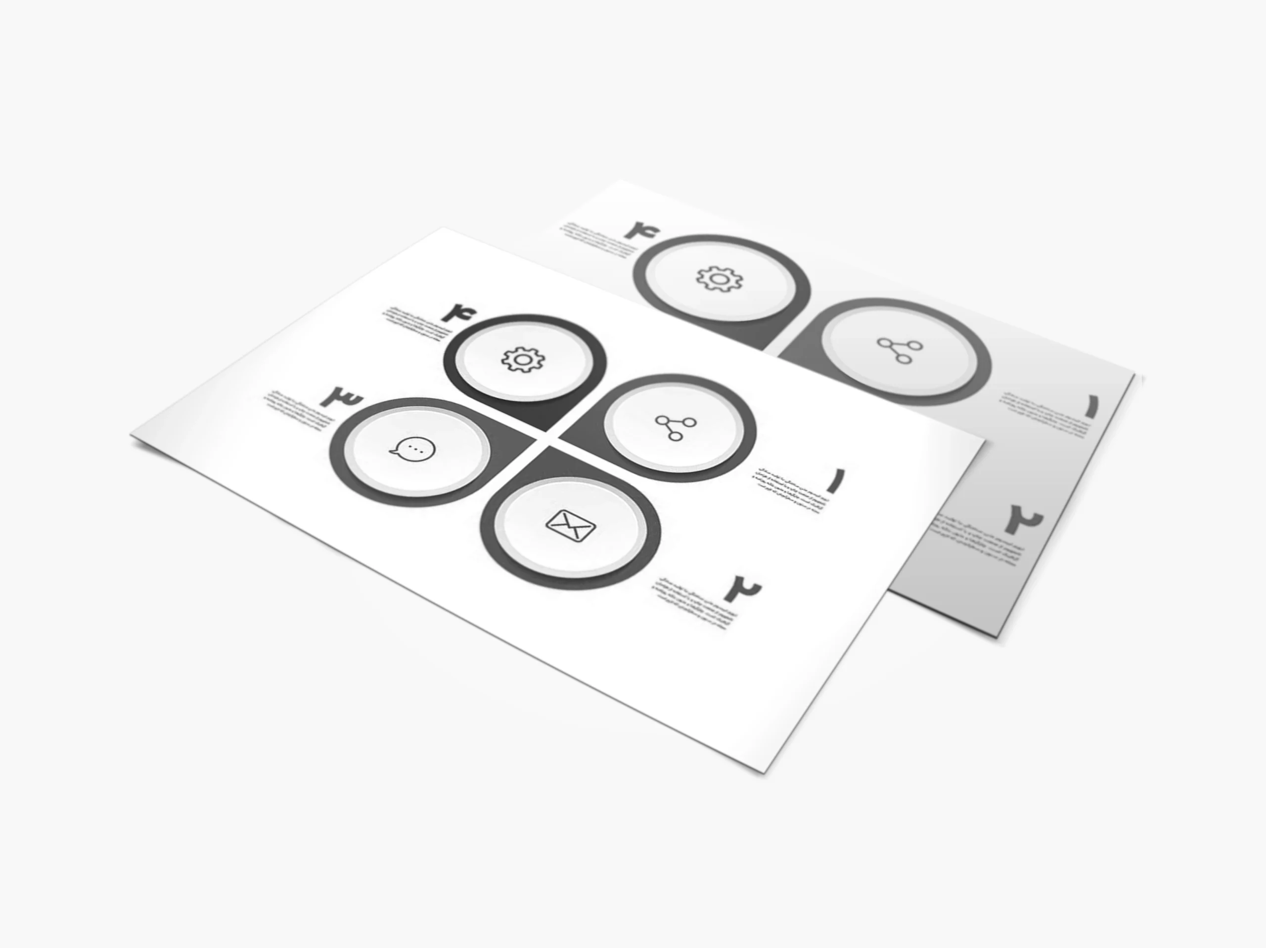 white copy پرینت سیاه و سفید - Image 1